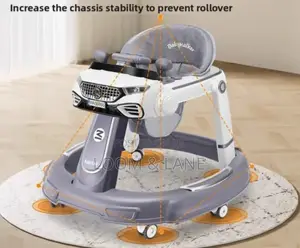Babyai Car-Shaped Baby Walker