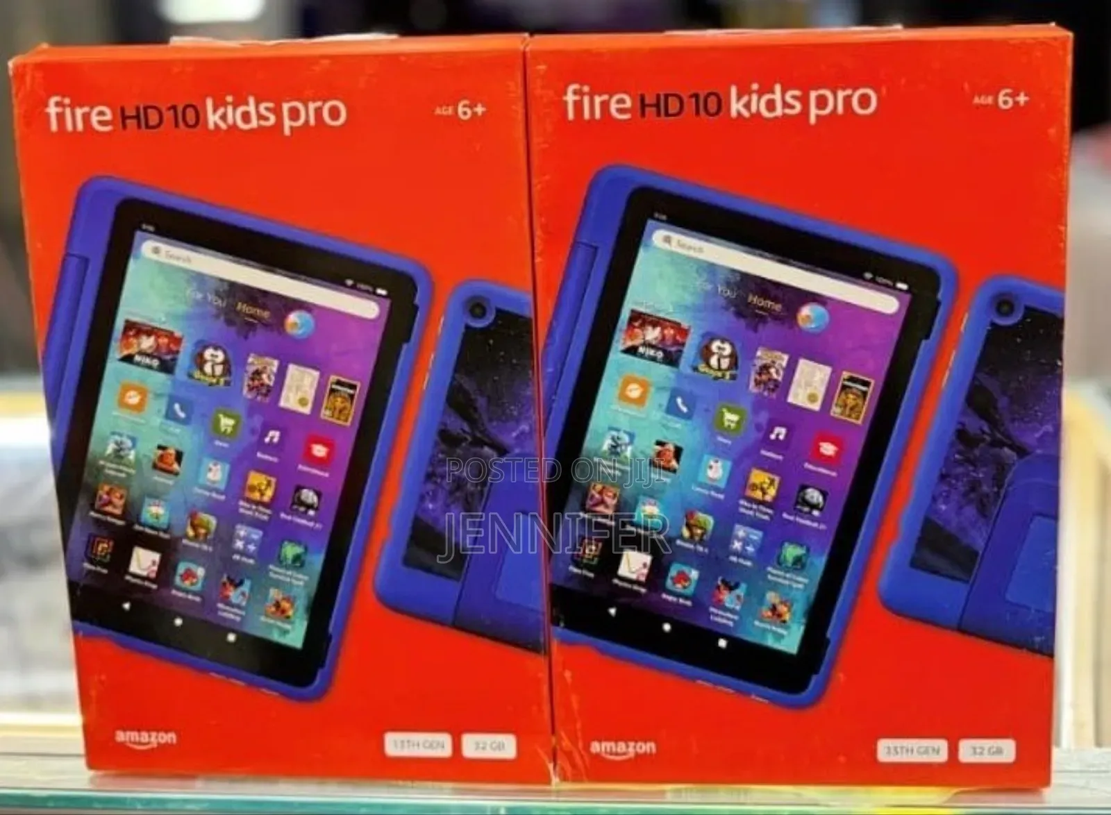 New Amazon Fire HD 10 8 GB Blue