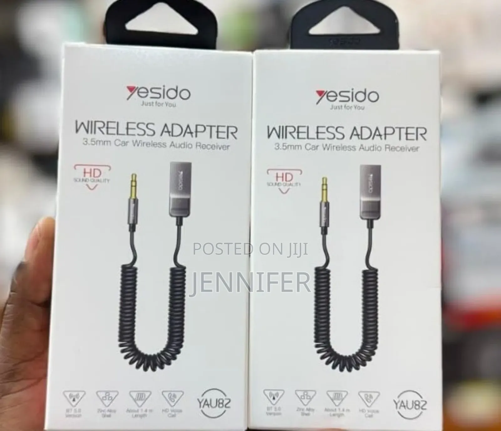 Yesido Wireless Audio Receiver Yau82