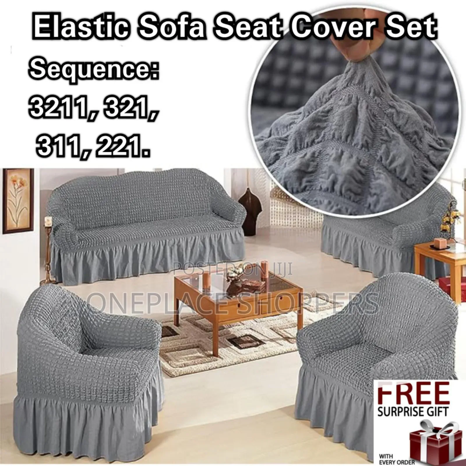 Sofa Seat Cover Set
