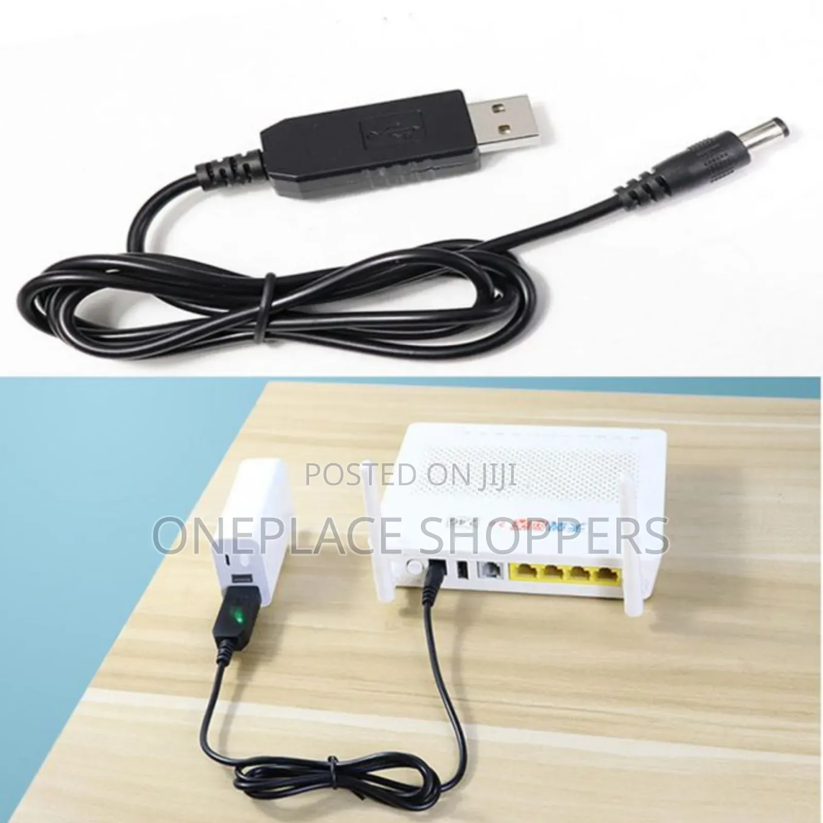 Powerbank With 12v Cable for Wifi Router
