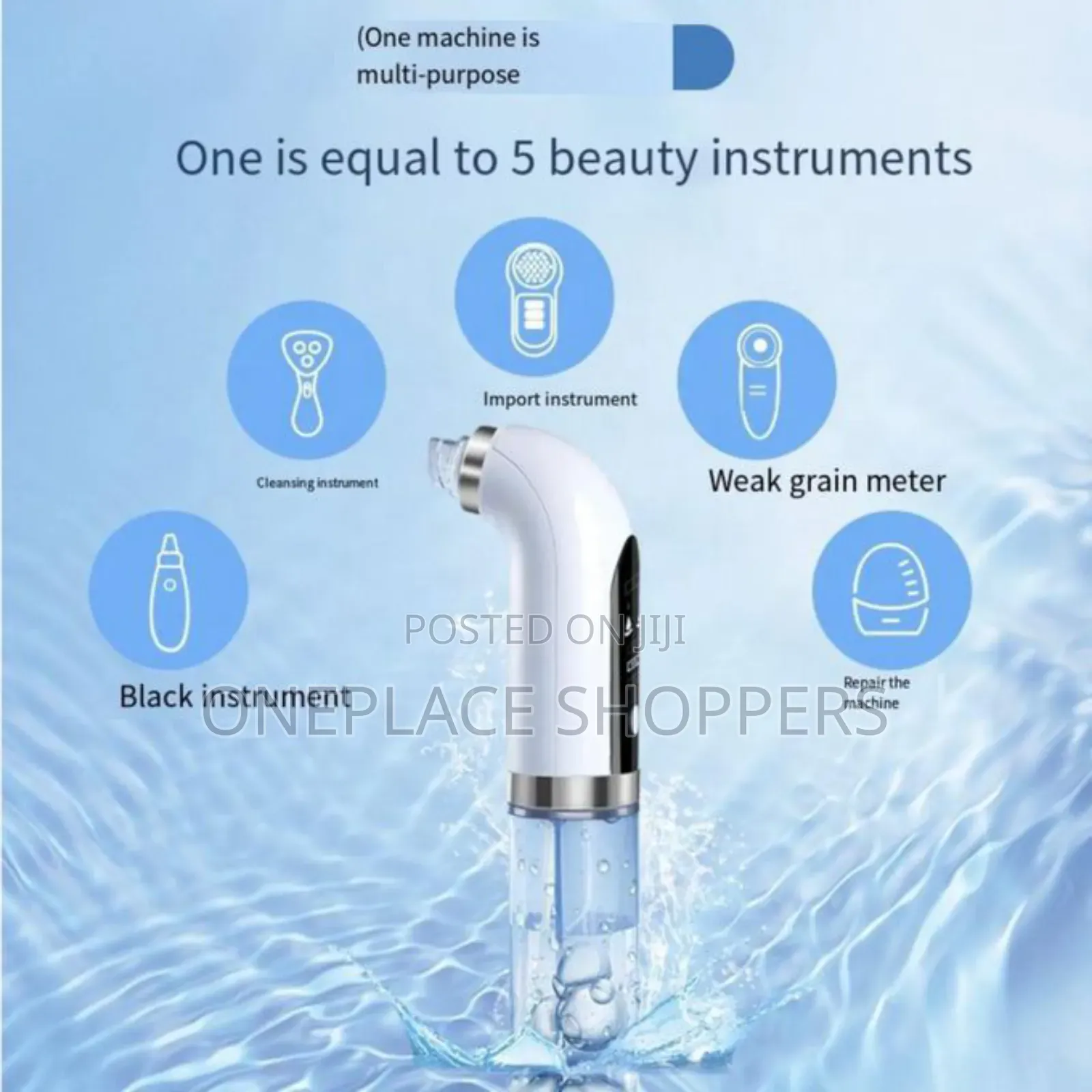 Black Pore Vacuum Cleaner Electric Micro Bubble Cleanser Usb Charging