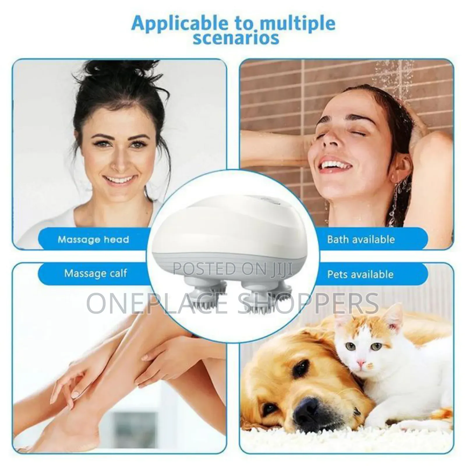 Deep Scalp Massager Head Cleaning Massager