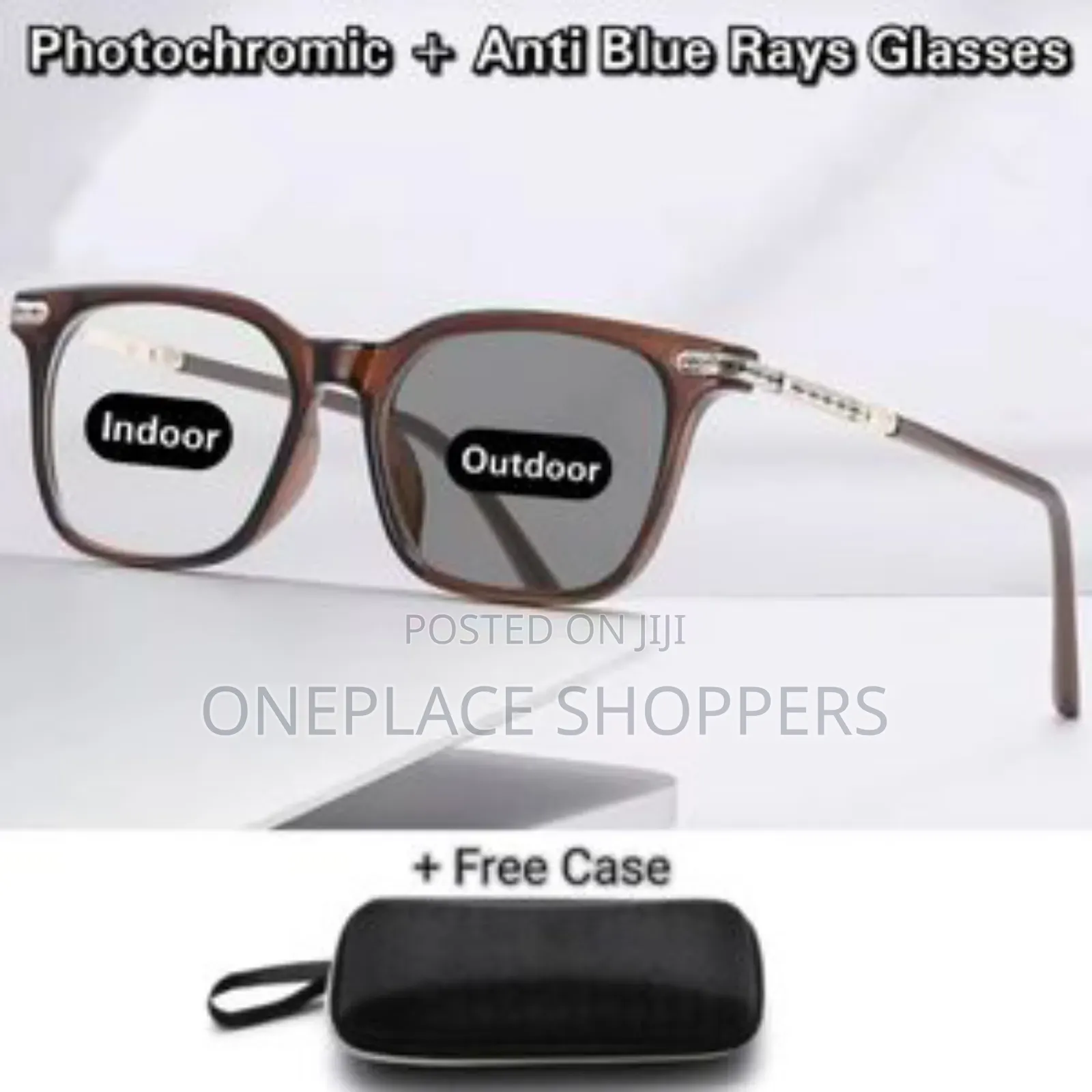 Photochromic + Anti Blue Rays Radiation Glasses