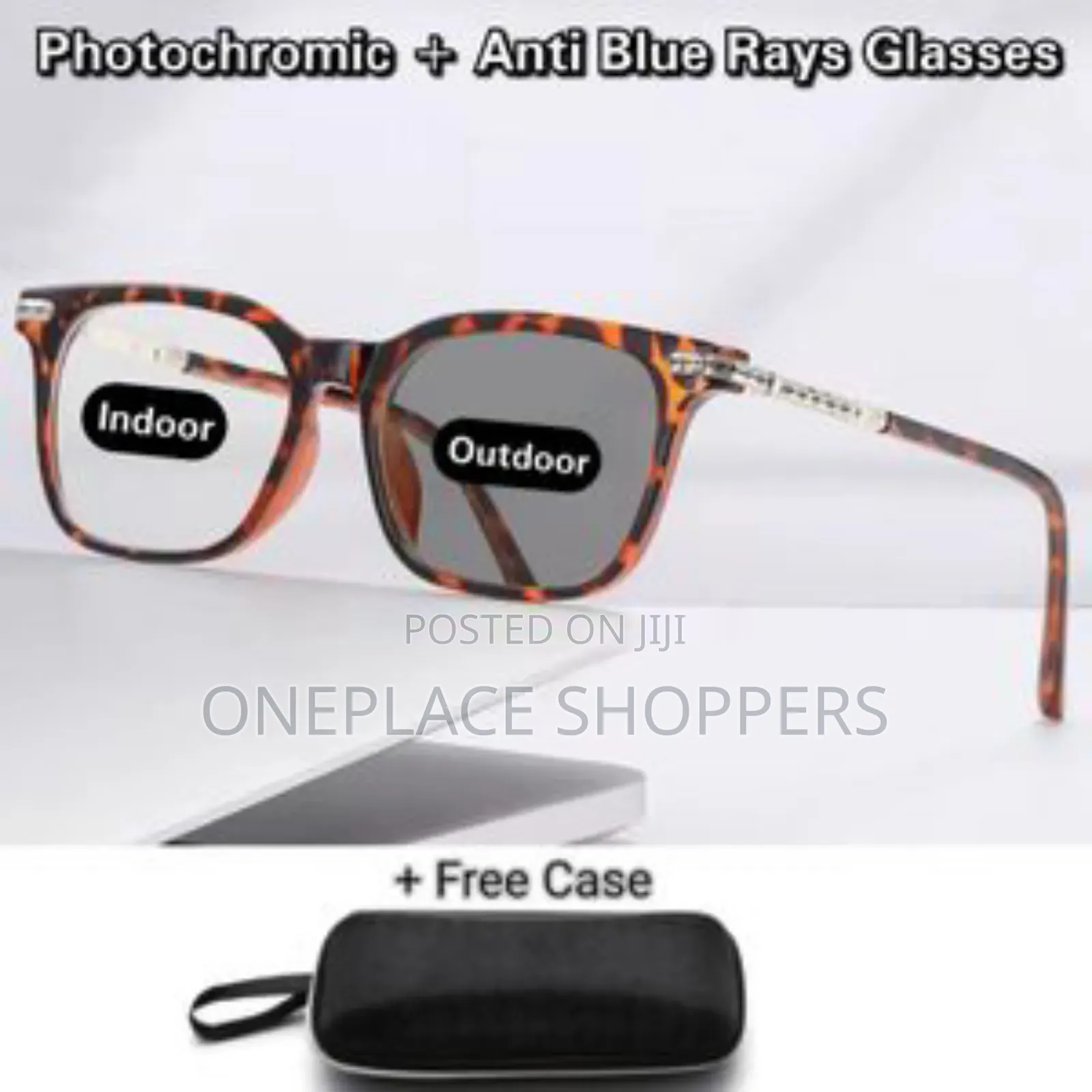 Photochromic + Anti Blue Rays Radiation Glasses