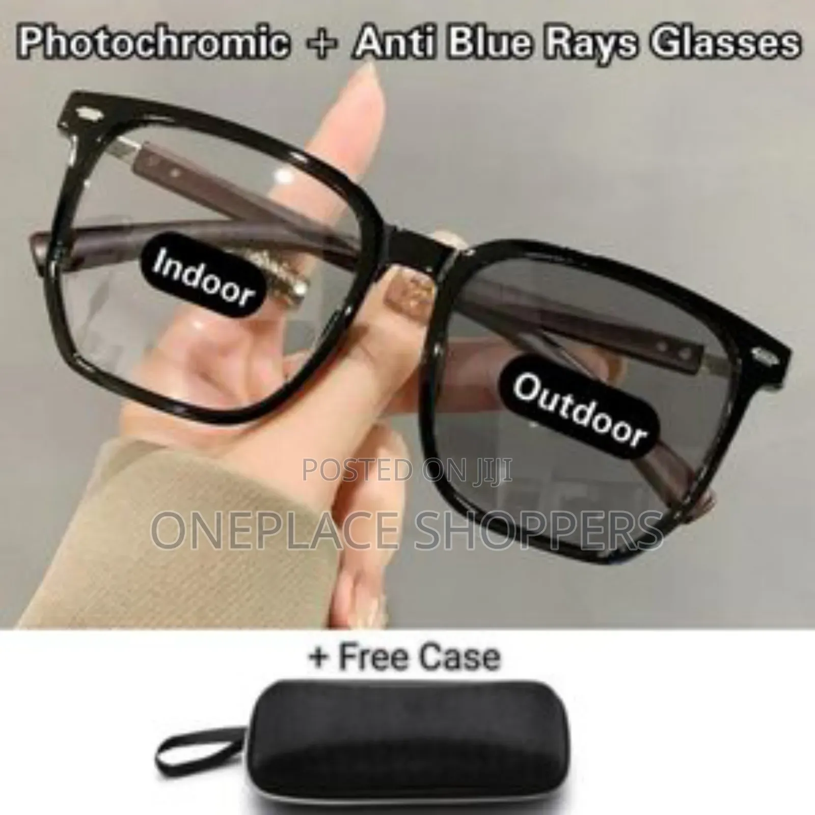 Photochromic + Anti Blue Rays Radiation Glasses