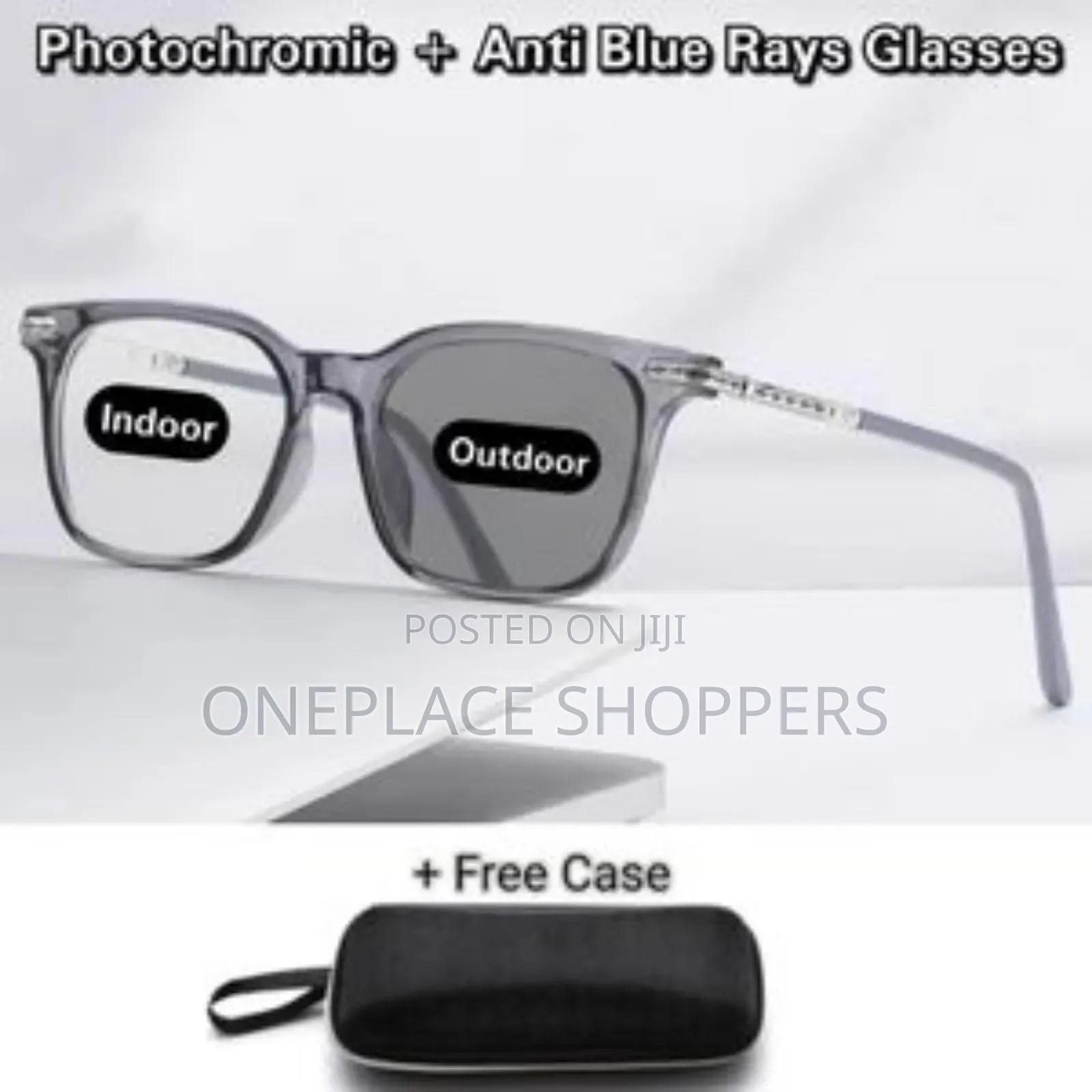 Photochromic + Anti Blue Rays Radiation Glasses