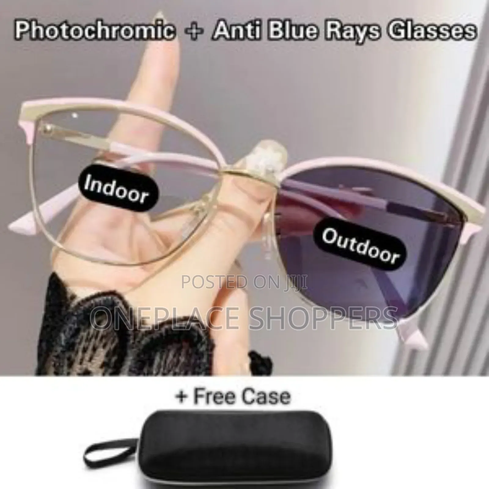 Photochromic + Anti Blue Rays Radiation Glasses