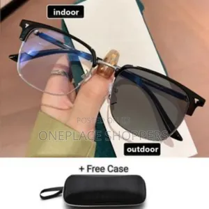 Photochromic + Myopia Anti Blue Rays Radiation Glasses