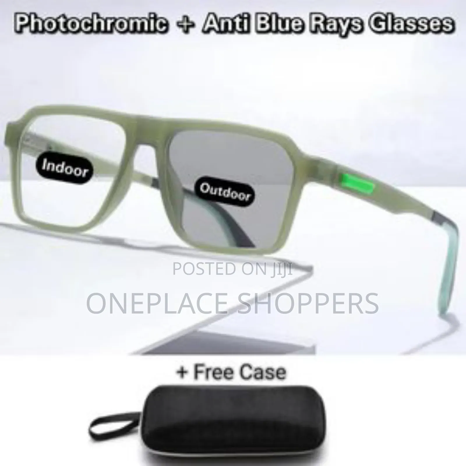 Photochromic + Myopia Anti Blue Rays Radiation Glasses