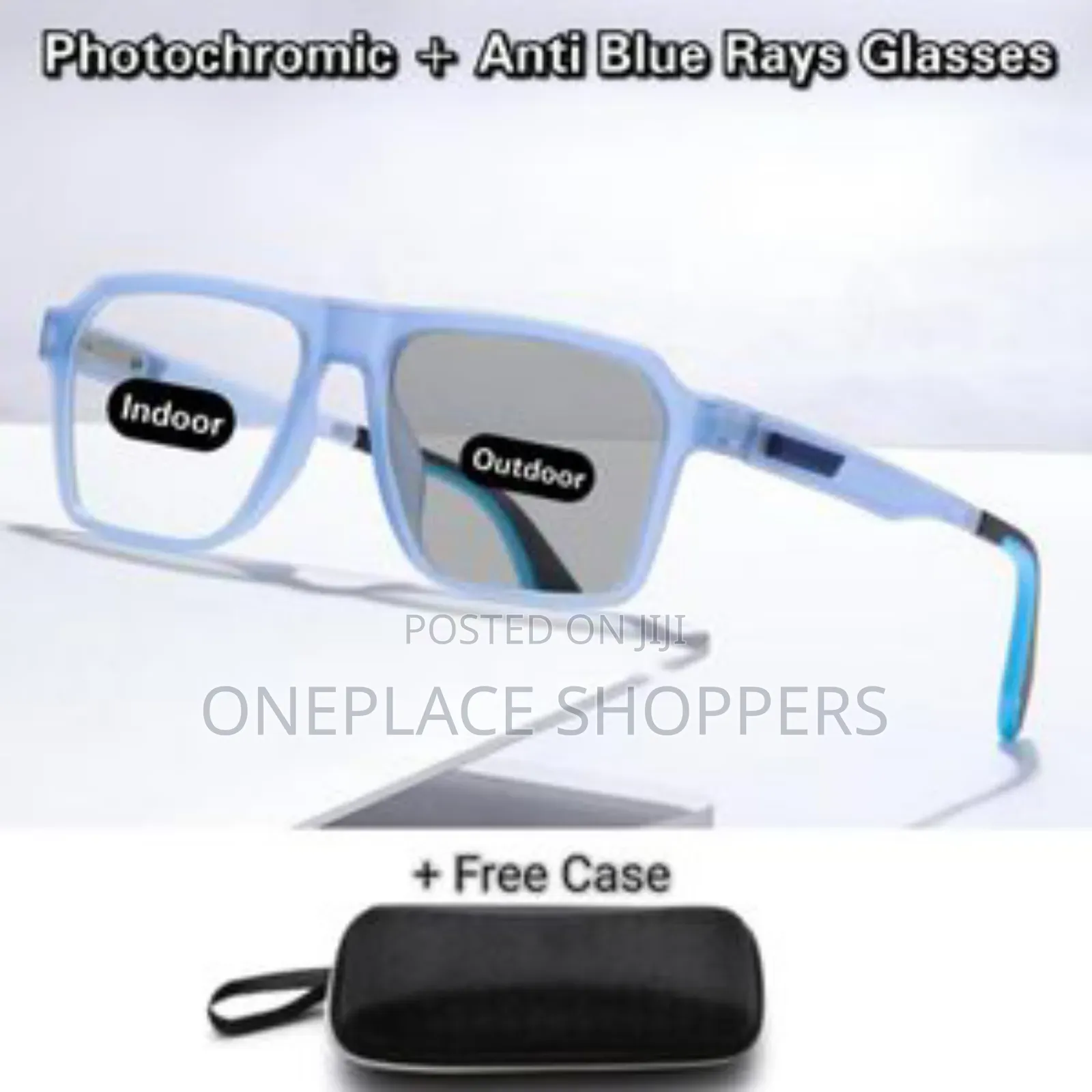 Photochromic + Myopia Anti Blue Rays Radiation Glasses