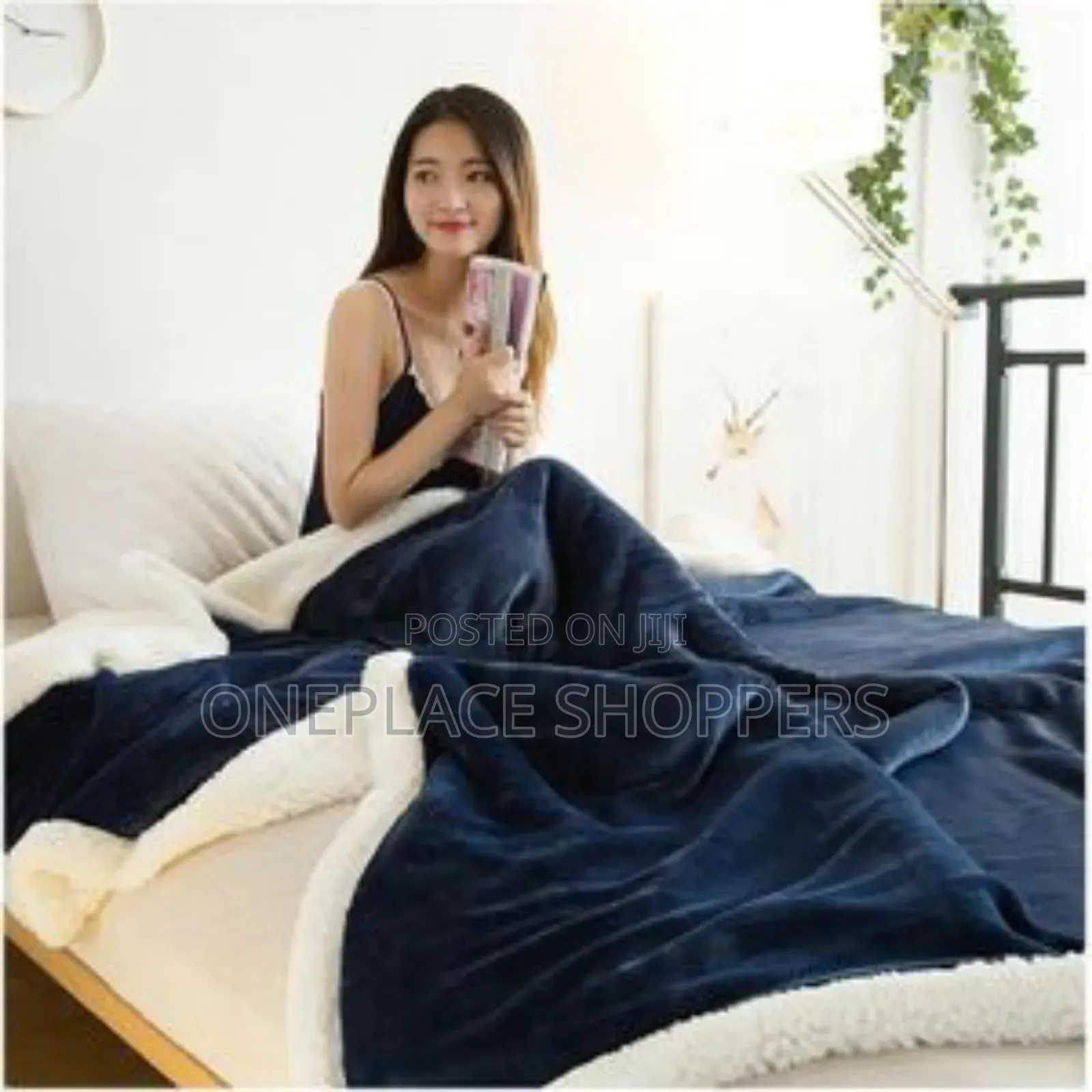 Fleece Sherpa Blanket Twin Thick Warm Blanket