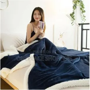 Fleece Sherpa Blanket Twin Thick Warm Blanket