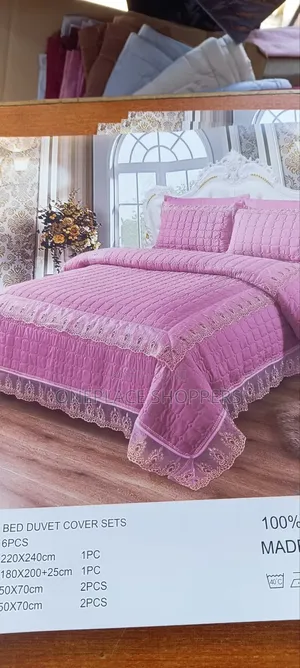 Bedspread Duvet Set With 1 Bedsheet 4 Pillowcases