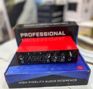 Proffetional Audio Interface for Studio Recording