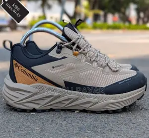 Men’S Brown Columbia Gore-tex Hiking Sneakers