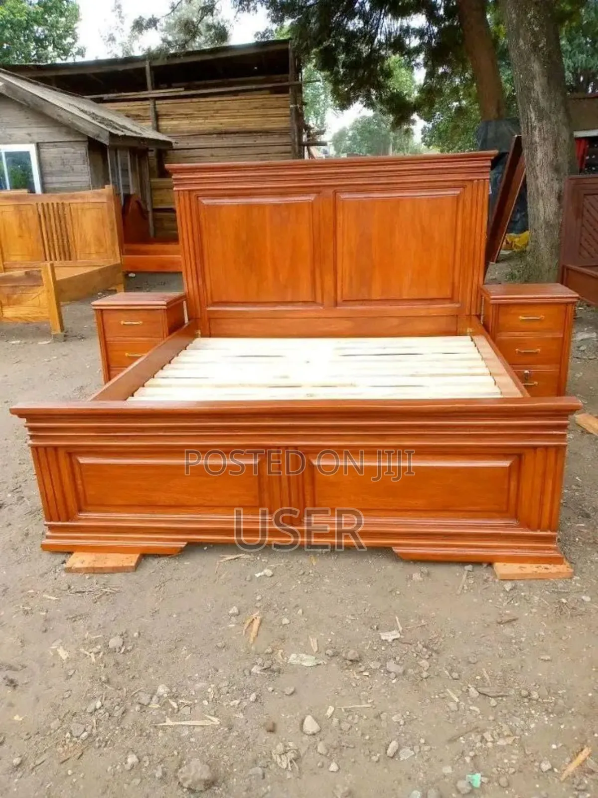 Modern 6*6ft Bed Dressed Call Us On