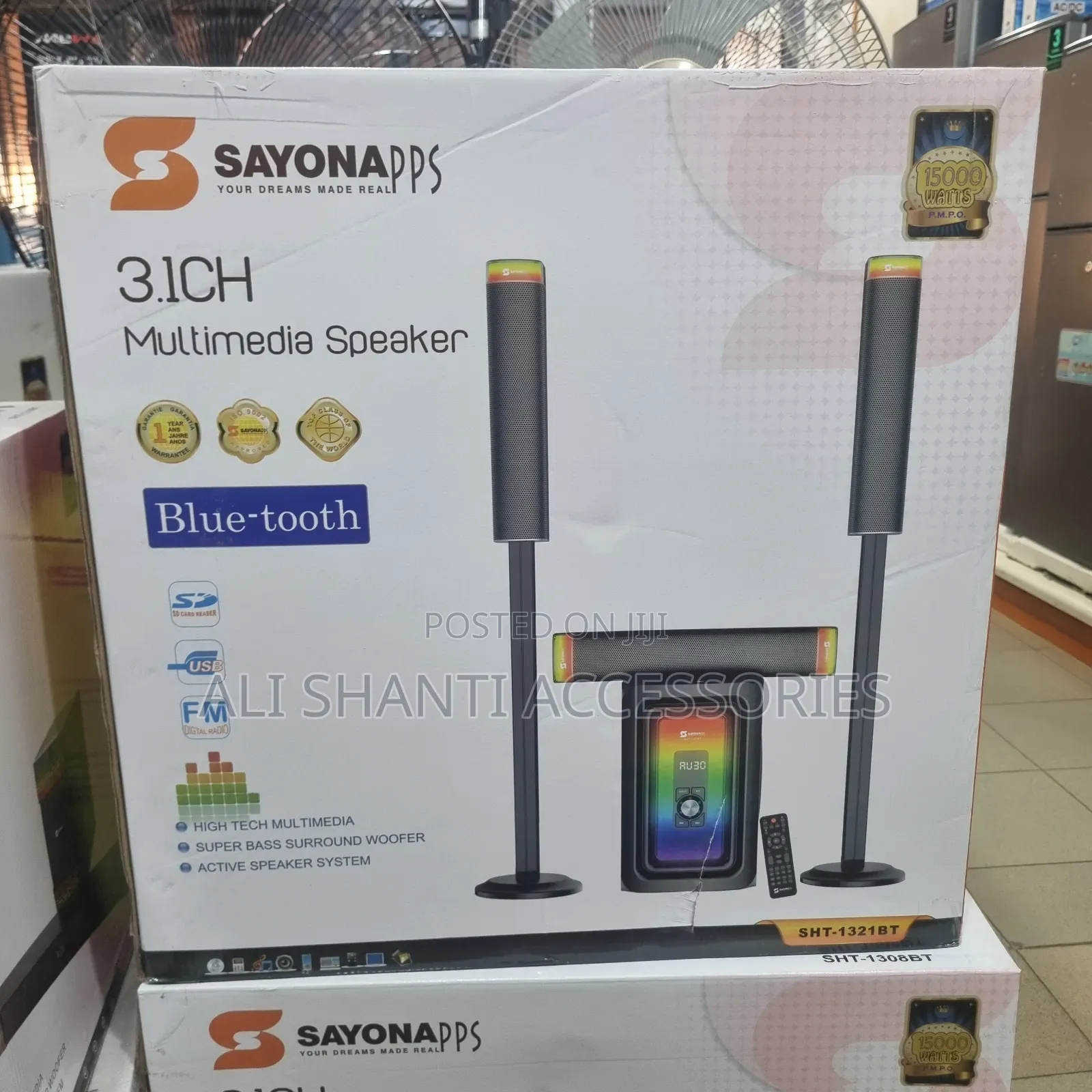 Multimedia Sound Speaker System Sayona 3.1ch