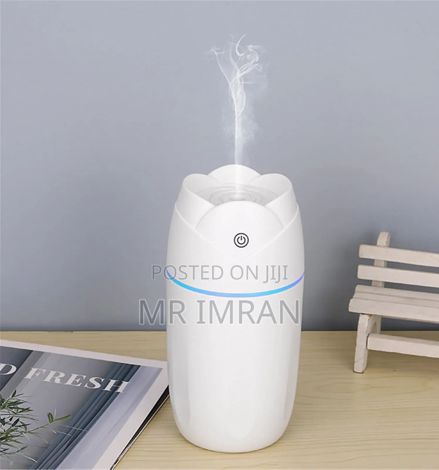 Wood Grain Ultrasonic Aroma Diffusers And Humidifiers.