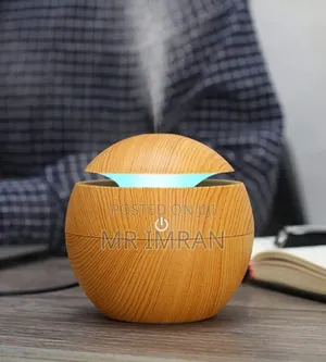 Ultrasonic Aroma Humidifiers With a Wood-Grain Finish.