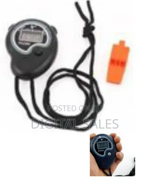 Digital Stopwatch and Whistle Set