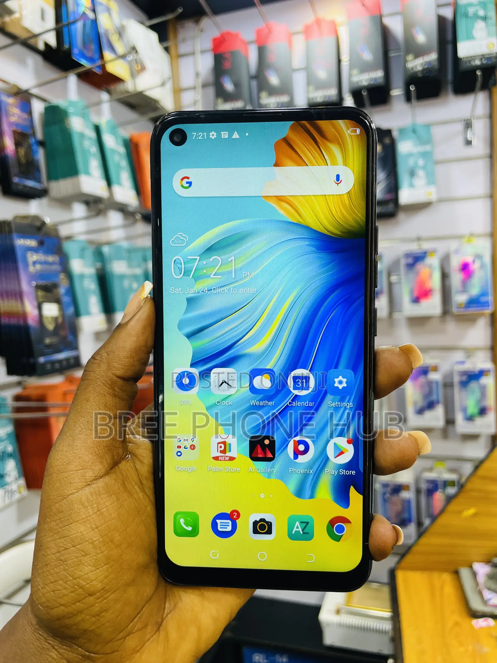 Tecno Camon 16S 128 GB Green