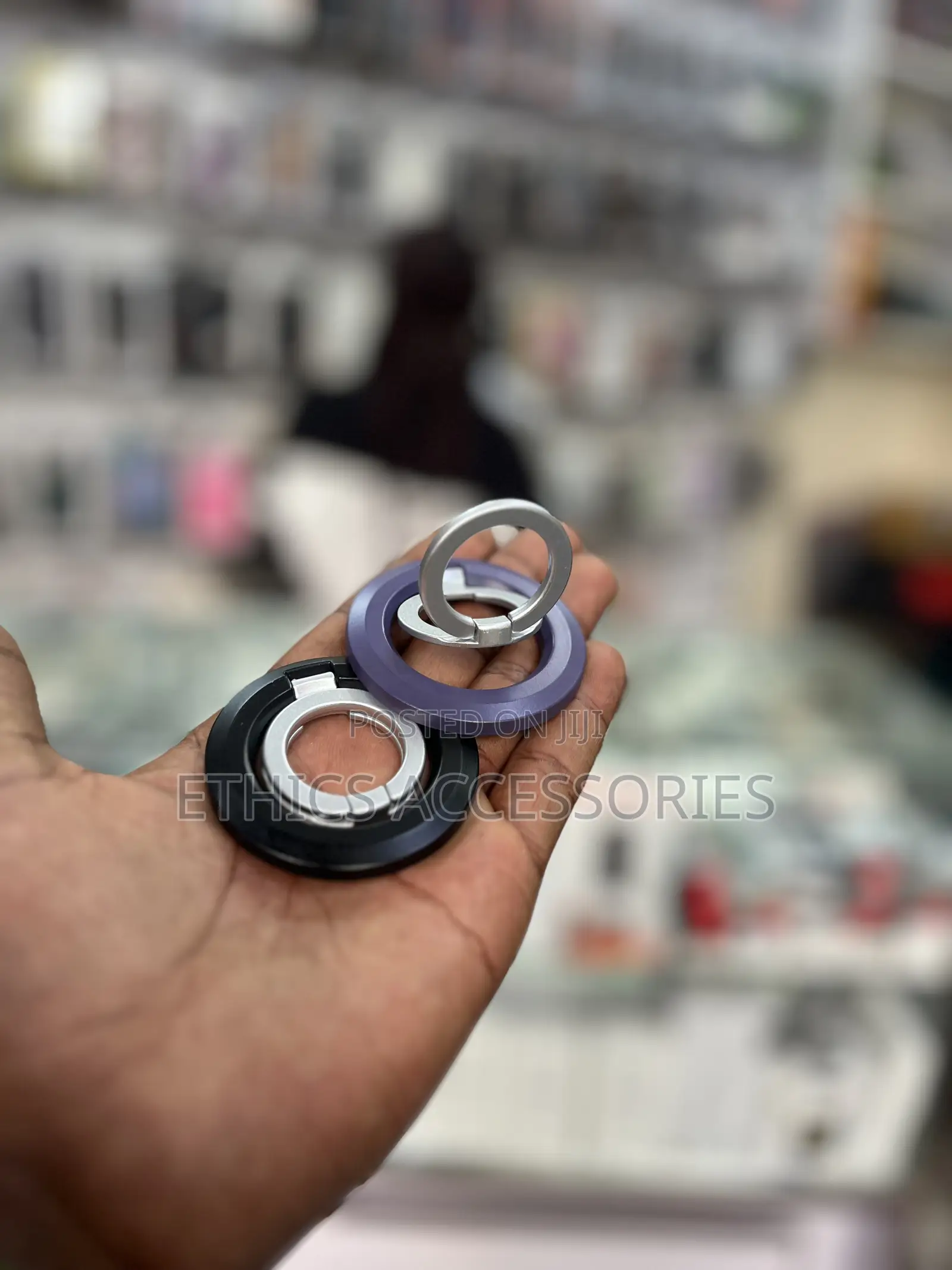 Magnetic Phone Ring Holders