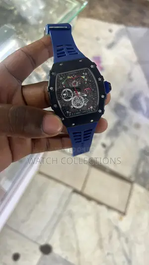 Rubber Strap Mens Richard Mille Watch