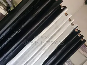 Black Curtains Available 3pcs