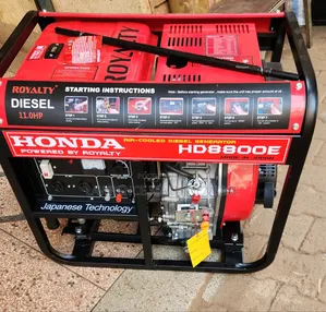 Honda Generator Powered by Royalty 10kva
