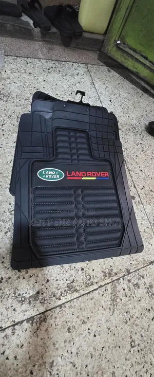 Landrover Branded Car Rubber Floor Mats for Rangerover and Landrover