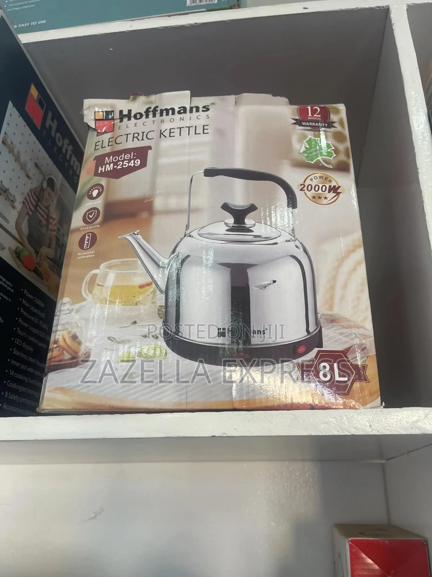 Hoffman 8l Electric Kettle