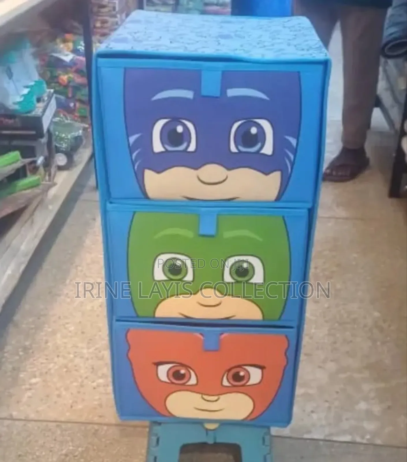 Pj Mask Kids Storage Organizer 3 Drawer
