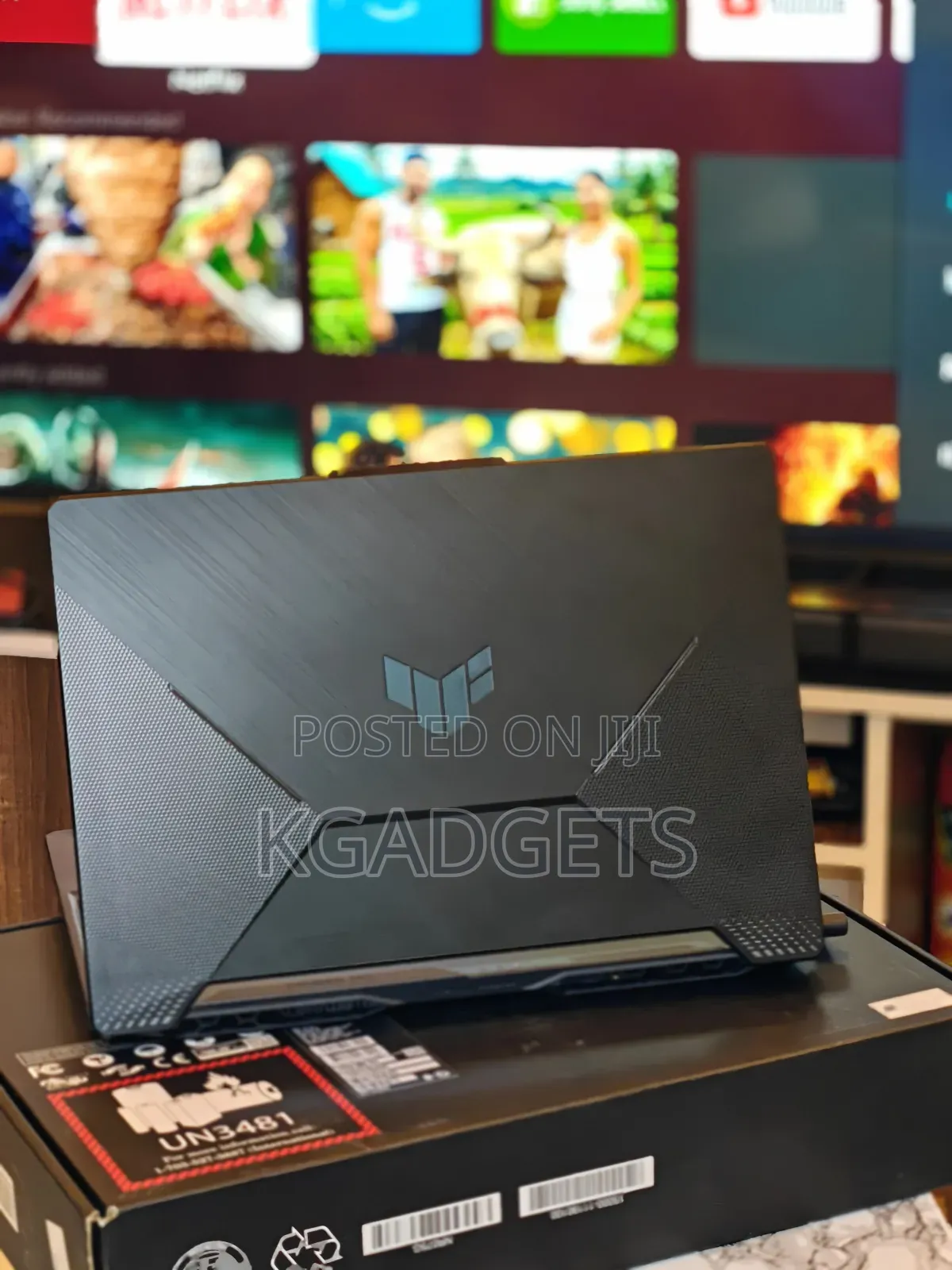 New Laptop Asus TUF Gaming FX504 8GB Intel Core I5 SSD 512GB
