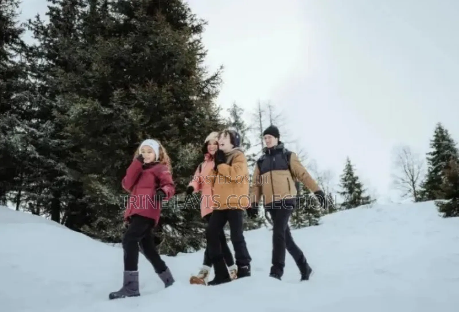 Kids Warm Waterproof Winter Boots