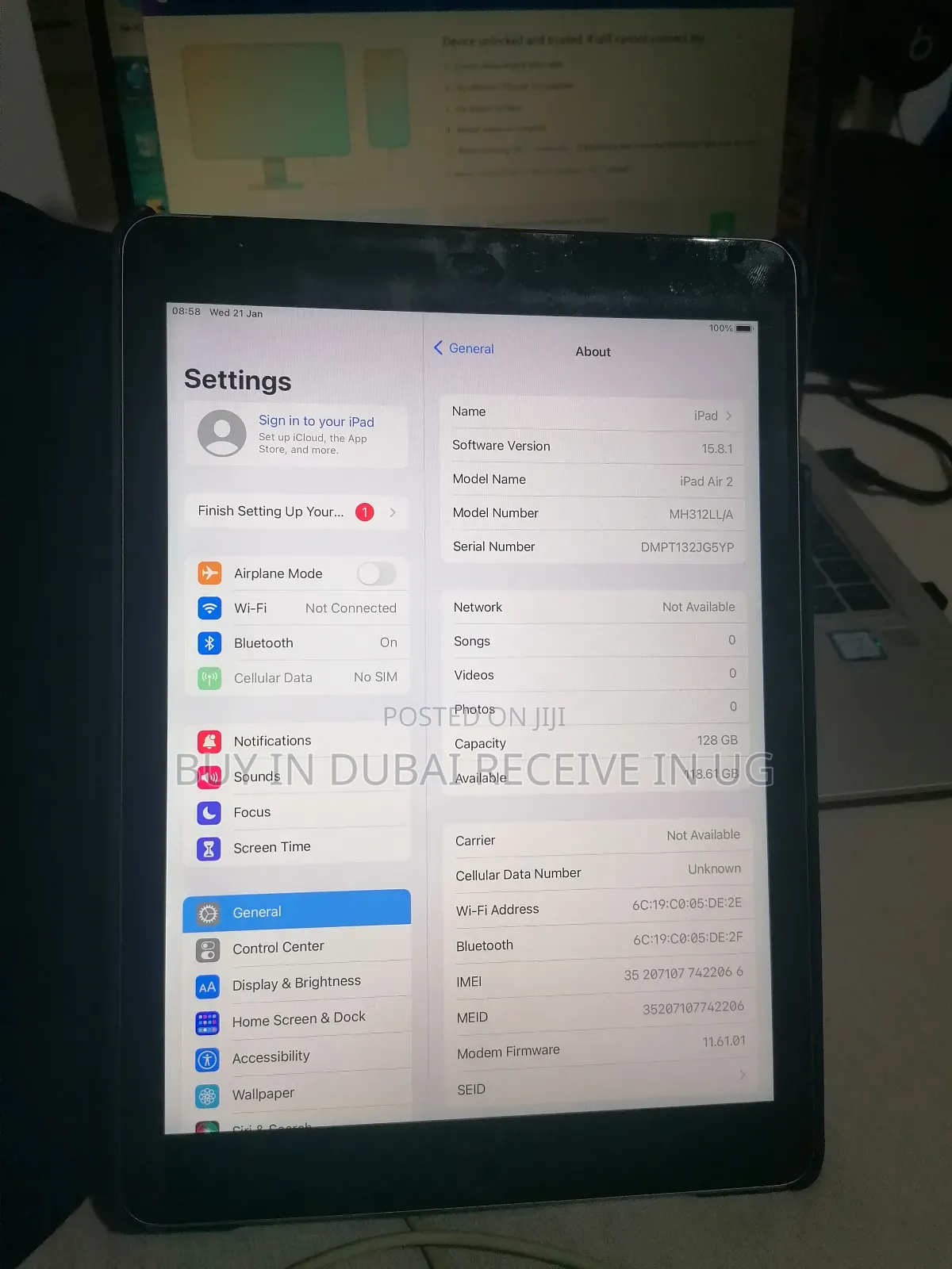 Apple iPad Air 2 128 GB Gray