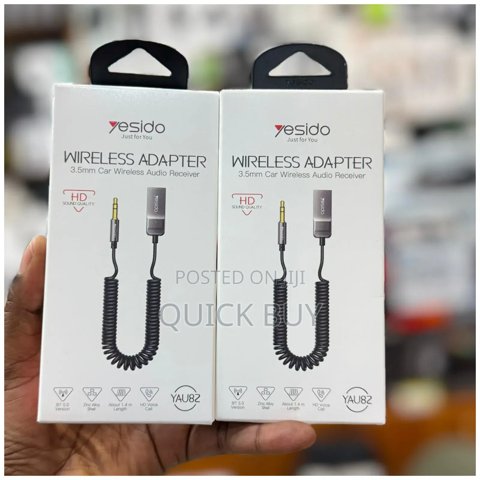 Yesido Wireless Audio Receiver Yau82