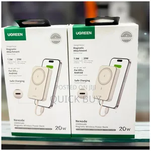 Ugreen Nexode 10000mah Wireless Power Bank 20w