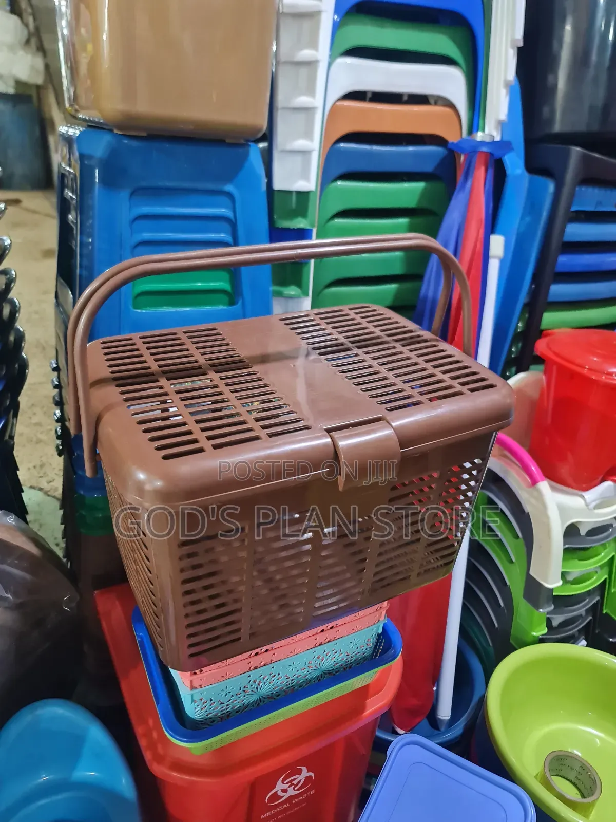 Multipurpose Plastic Picnic Baskets/Box/Bin/Storage Basket