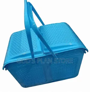 Durable Home Office Handy Plastic Storage Basket