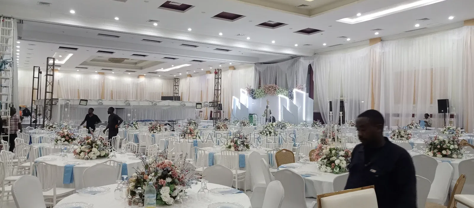 Wedding in a Hall