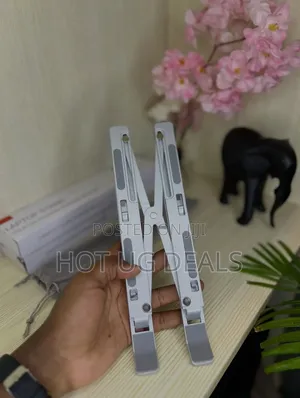 7-layer Adjustable Folding Metal Lap.Top Stand