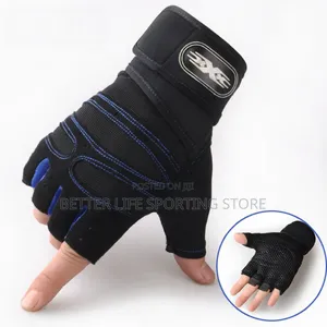 Gym Gloves Blue/Black