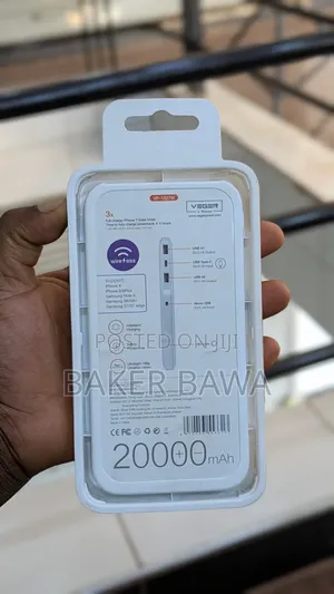 Veger Wireless Charger Power Bank,