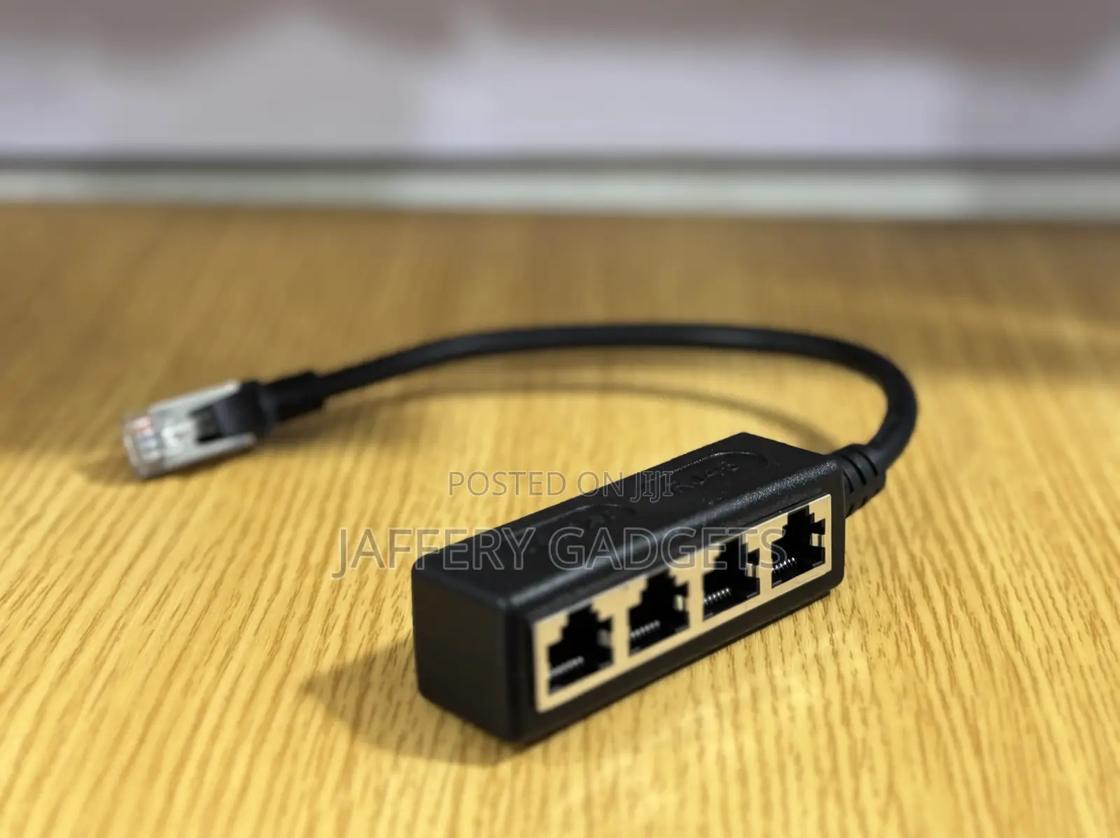The 1-to-4 Ethernet Cable Splitter