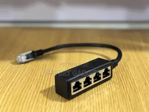 The 1-to-4 Ethernet Cable Splitter