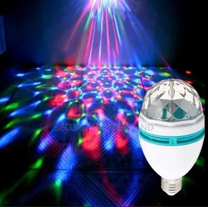 Led Rotating Disco Bulb- Party Light