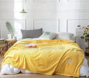 Soft Throw Blanket Yellow