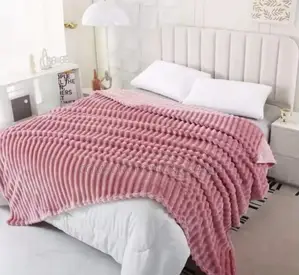 Soft Throw Blanket Pink