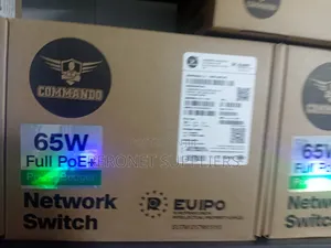 Commando 4port Poe Gagibit +2uplinks Switch
